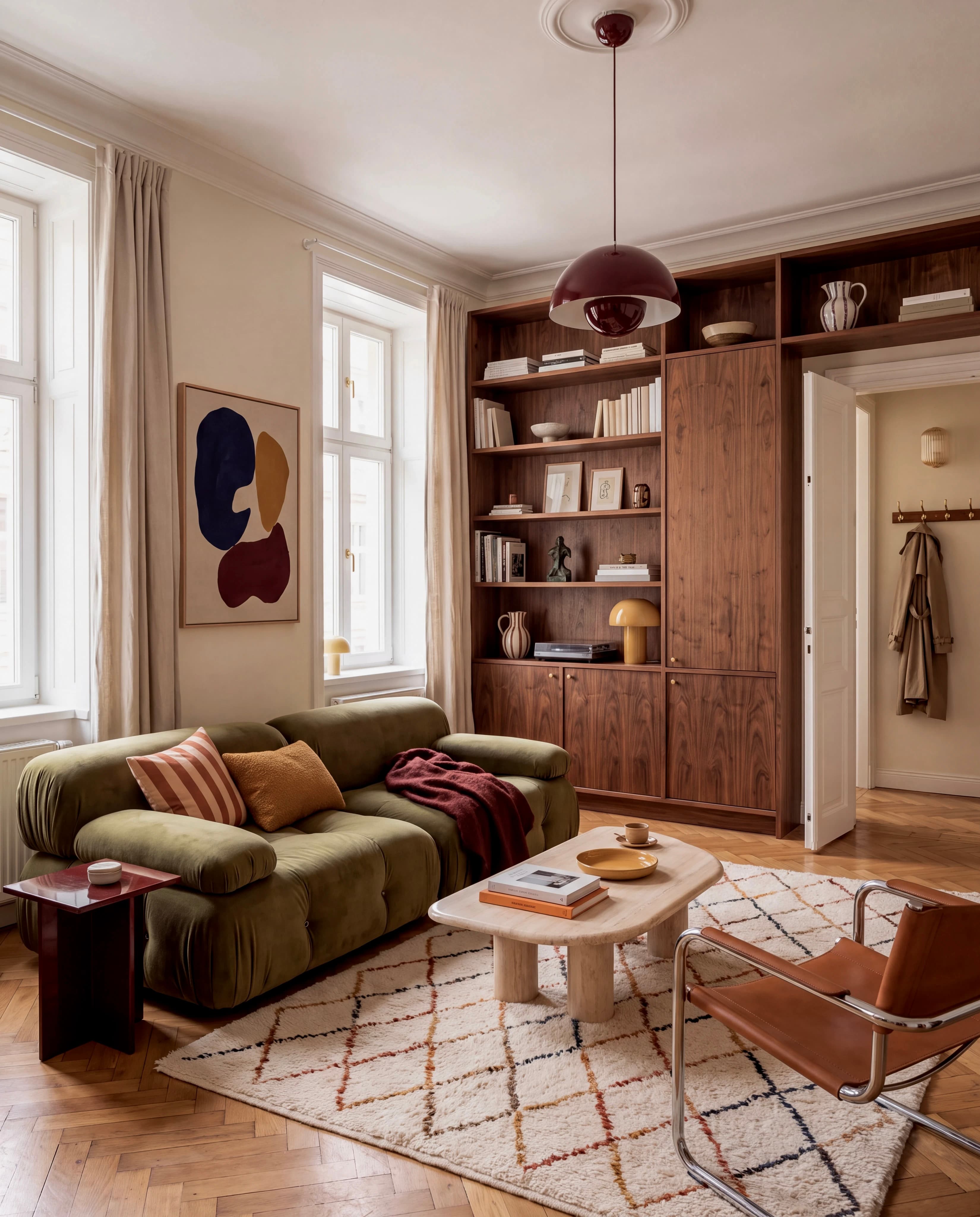 Contemporary Apartment interior view 4