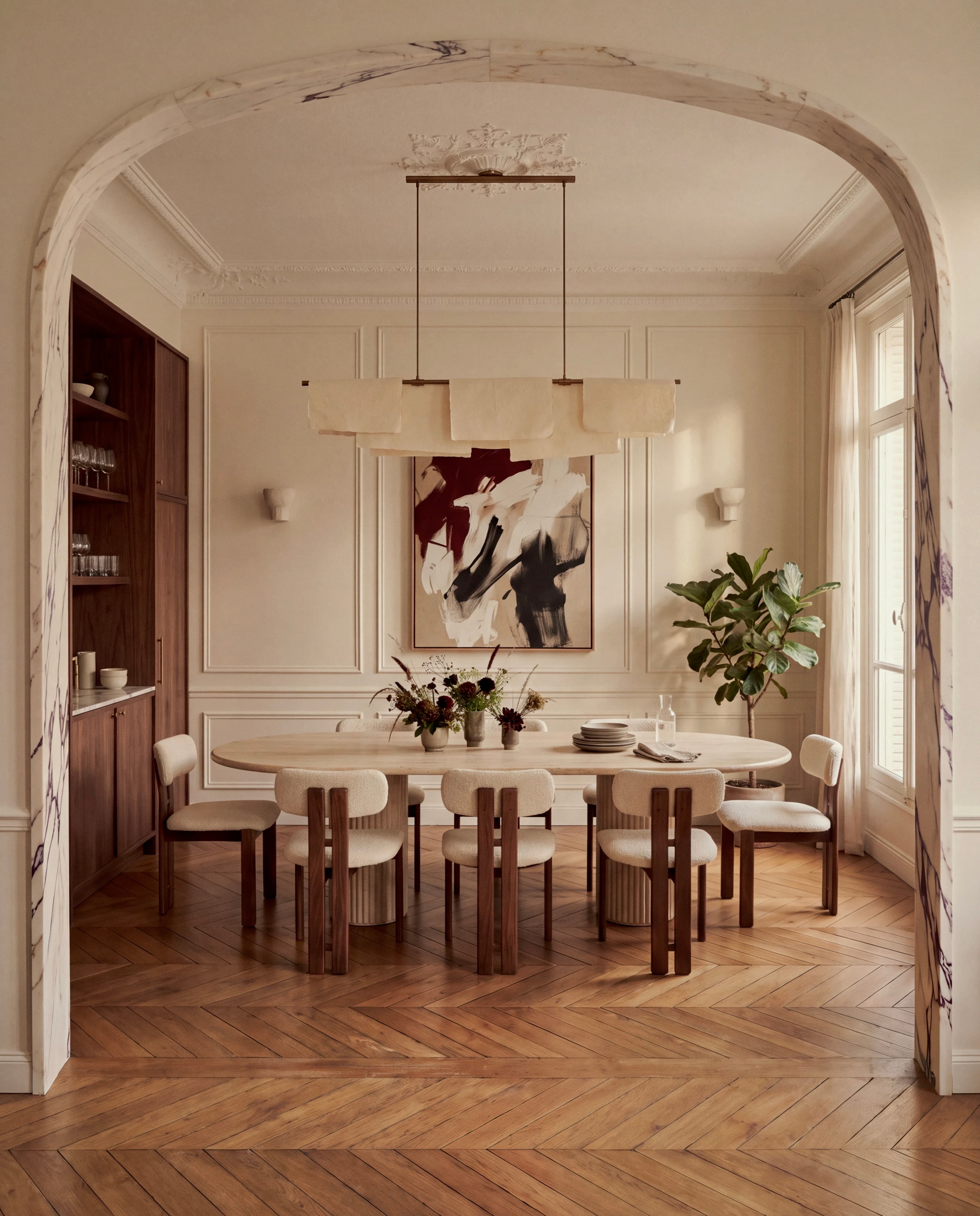 Parisian Apartment interior view 3